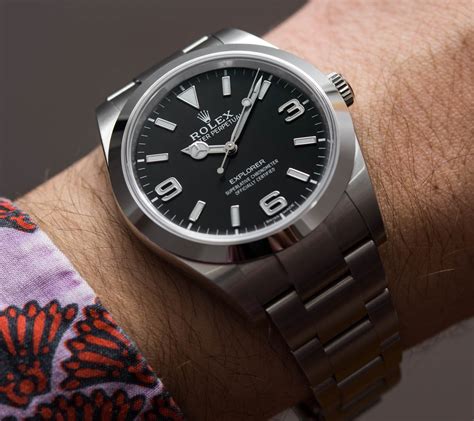 rolex explorer 1 40mm review.